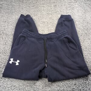 Under Armour Pants Men Large Blue Joggers Sweatpants Lounge Athleisure Normcore